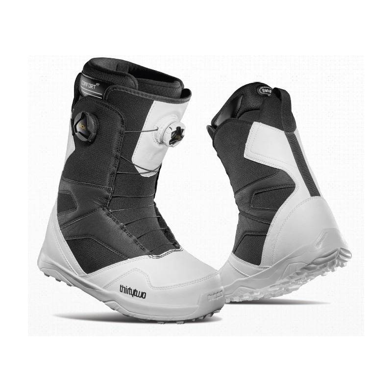 ThirtyTwo STW Double BOA boots black-white 2024