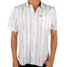 Volcom Pit stripe Shirt Kurzarm weiß