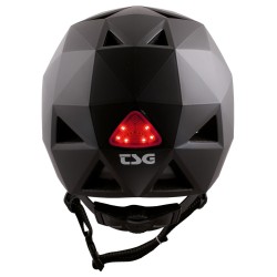 TSG Geo Solid LED Skatehelm schwarz