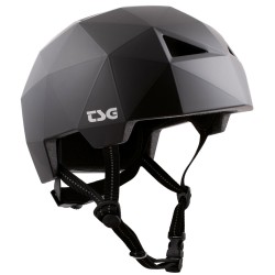 TSG Geo Solid LED skate helmet black