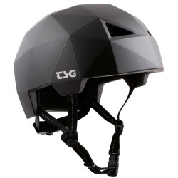 TSG Geo Solid LED Skatehelm schwarz