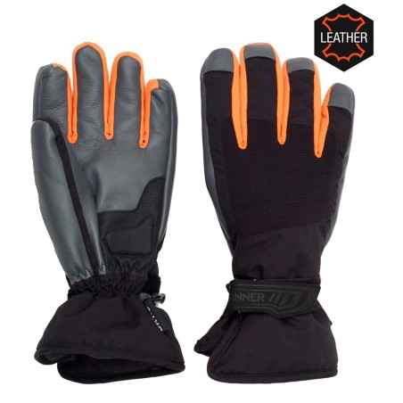 Sinner Wolf leather glove