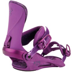 Nitro Cosmic female snowboard binding violet