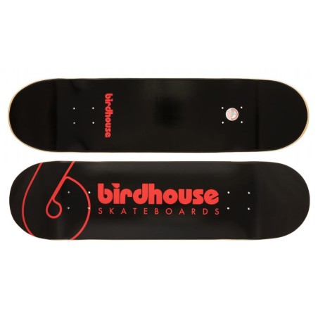 Birdhouse Team Logo 8.25" skateboard deck zwart