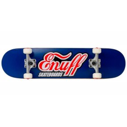 Enuff Classic logo 7.75" Skateboard complete blau