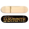 Madrid X Labyrinth Logo 3D 8.25" skateboard deck