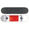 Globe G0 Block Serif 8.0" Skateboard rouge-blanc