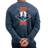 Rietveld American Made Crewneck airforce blue