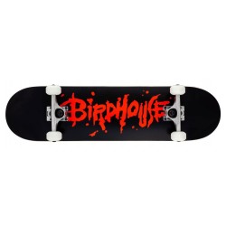 Birdhouse Stage 1 Blood Logo 8" skateboard compleet zwart-rood