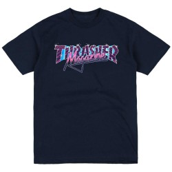 T-shirt Thrasher Vice logo bleu marine