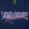 T-shirt Thrasher Vice logo bleu marine