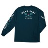 Dark seas Headmaster T-shirt L/S navy