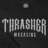 Thrasher Low Low logo T-shirt à manches longues noir