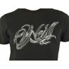 O'Neill Black Script T-Shirt schwarz