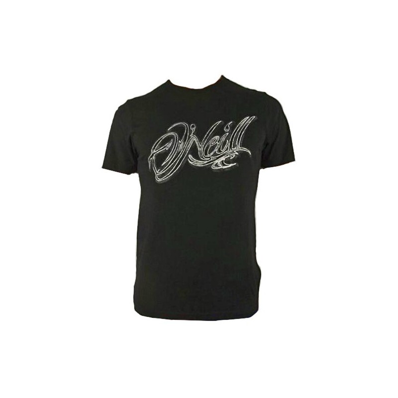 O'Neill Black Script T-Shirt schwarz
