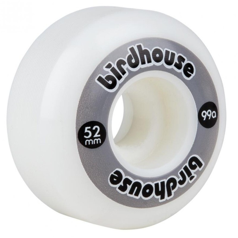 Birdhouse logo roues de skate 52 mm gris