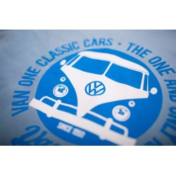 Van One Classic Cars Bulli Face Classic VW sweatshirt blauw