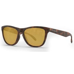 Mariener Melange Reflective Brown tortoise flexible sunglasses (various lens colors)