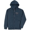 Dark Seas Navigator polaire custom hoodie bleu marine
