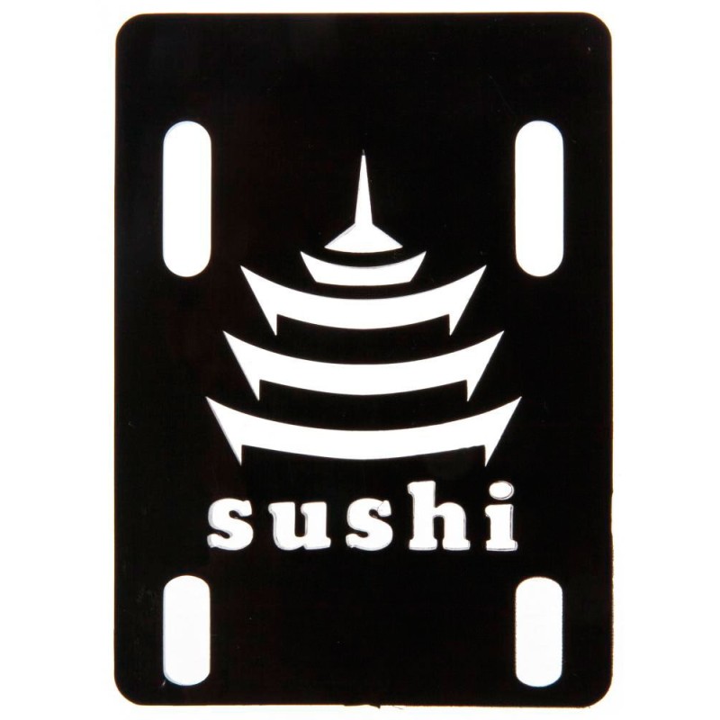 Sushi Hard Riser 1/8" black (set of 2)