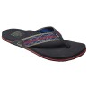 Reef Newport slippers woven navy blue-red