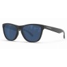 Mariener Melange reflective matte black flexframe sunglasses (various lens colors)