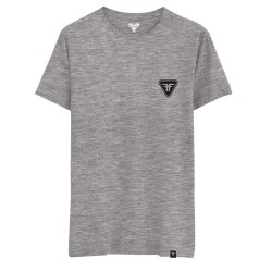 Fallen Plate T-shirt grey melee