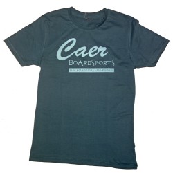 Caer boardsports Logo ton-sur-ton t-shirt vaal donkergroen