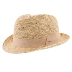 Herman Don Ang chapeau Borsalino beige