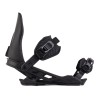 Arbor Hemlock snowboard bindings black 2025