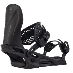 Arbor Spruce snowboard bindings black 2025