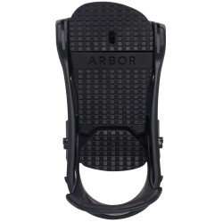 Arbor Spruce snowboard bindings black 2025