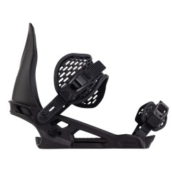 Arbor Spruce snowboard bindings black 2025