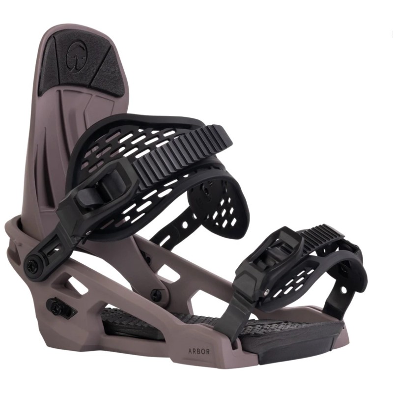 Arbor Acacia female snowboard bindings lavender 2025