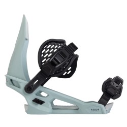 Arbor Acacia female snowboard bindings eucalyptus 2025