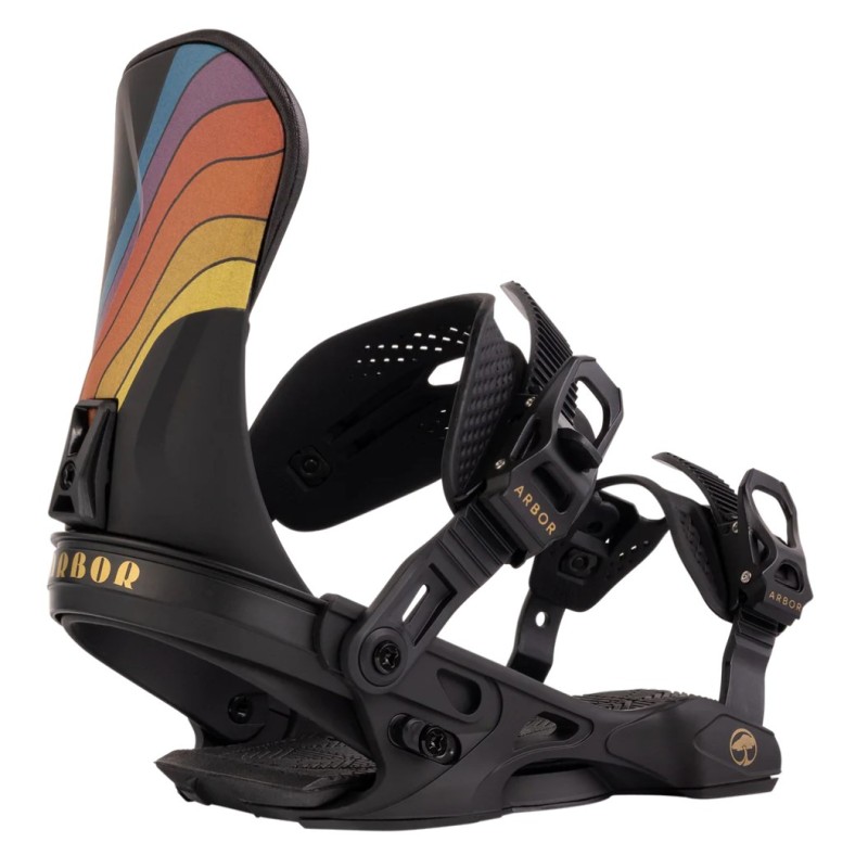 Arbor Sequoia female snowboard bindings