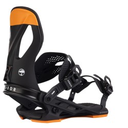 Arbor Cypress Fixations snowboard noir-orange