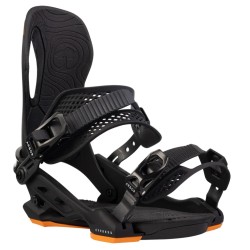 Arbor Cypress Snowboardbindung schwarz-orange