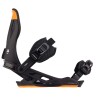 Arbor Cypress snowboard bindings black-orange 2025