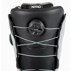 Nitro Club 2x BOA bottes de snowboard noir-gris 2025