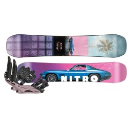 Nitro Cheap Thrills 155 snowboardset 2025 FS