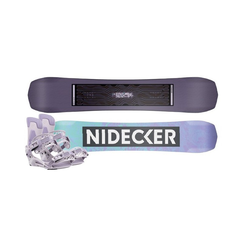 Nidecker Sensor dames snowboardset met Kaon binding