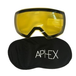 Aphex Styx goggle matt black - revo blue S2 (+S1)