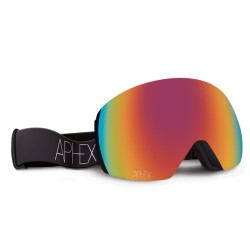 Aphex Styx skibril mat zwart - lens revo red S2 (+S1)