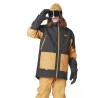 Picture Jomoh ski/snowboardjas zwart-brown-sugar 10K