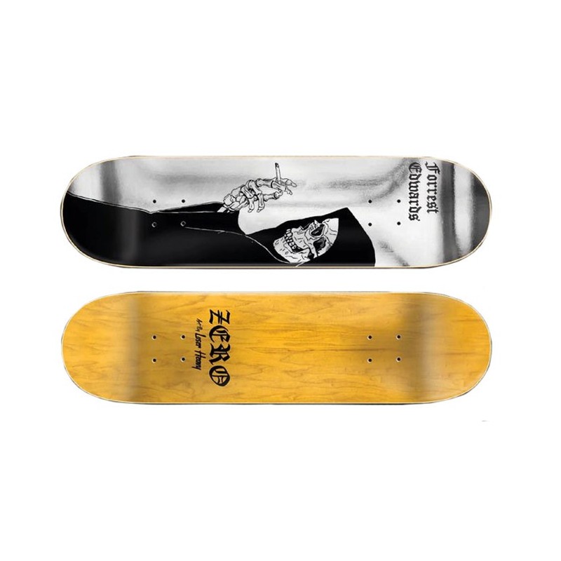 Zero Forrest Loser heavy skateboard deck 8.5"