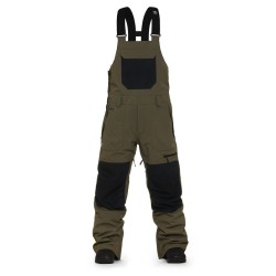 Horsefeathers Transfer BIB snowboardbroek olive night 15K