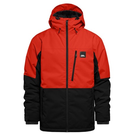 Horsefeathers Recon snowboard jacket black-red 15K