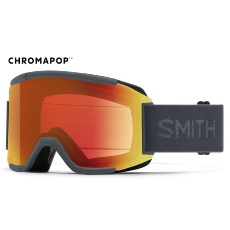Smith Squad Slate Chromapop Everyday Red Mirror lens S2/S0