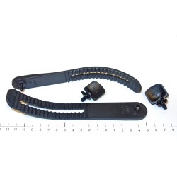 Drake Ankle strap clamp side S/M black + screw